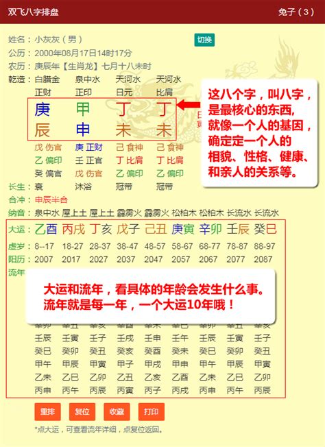 台湾八字排盘|八字命盤排盤